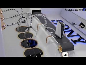 PS5 FACTORY - THE ASSEMBLY LINE - 3D ANIMATION
