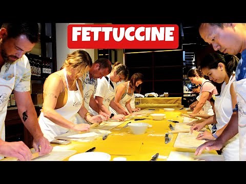 Experience Rome's Best Fettuccine Cooking Class! 🇮🇹