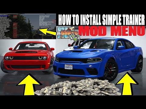 How To Install Simple Trainer | Mod Menu | Vehicle Spawner | God Mode | 2025 | #gta5mods
