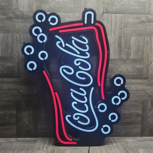Coca Cola Soda Bell LED Lighted Sign Coke Advertising 20" X 24" - Etsy