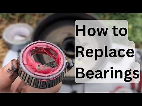 How to Replace Tow Dolly Wheel Bearings | Step-By-Step Wheel Bearing Replacement Tutorial