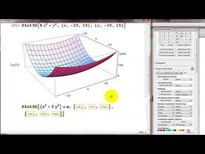 14.1 Multivariable plot3D in Mathematica
