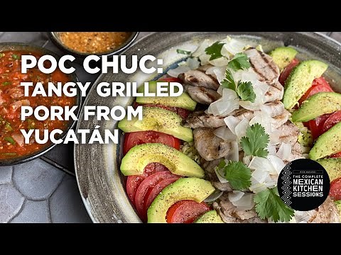 Poc Chuc: Tangy Grilled Pork with Roasted Onions & Fresh Garnishes