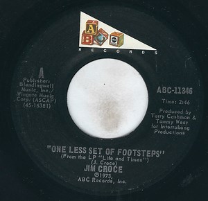 Jim Croce - One Less Set Of Footsteps