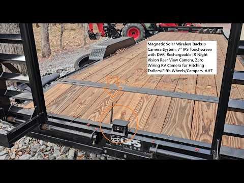 Solar, Wireless, Magnetic Mount Camera System for your Heavy Equipment