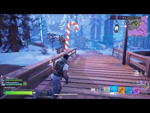 Fortnite PC Battle Royale | Clutch 3rd Place Finish | NO Commentary Gameplay