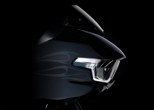 Harley-Davidson Factory Custom Paint Brings Ghost Flames Back - Harley Davidson Forums