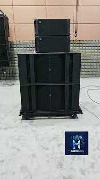 HA210P daul 10 inch Active Line Array Speaker and HAD218 dual 18 inch Active Subwoofer #SoundCheck