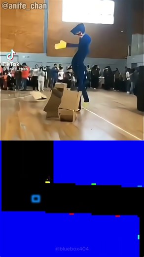 Temu Huggy Wuggy XD | Blue Bouncing Square