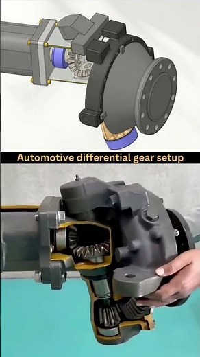 The Genius Design of a Differential Gear ⚙️