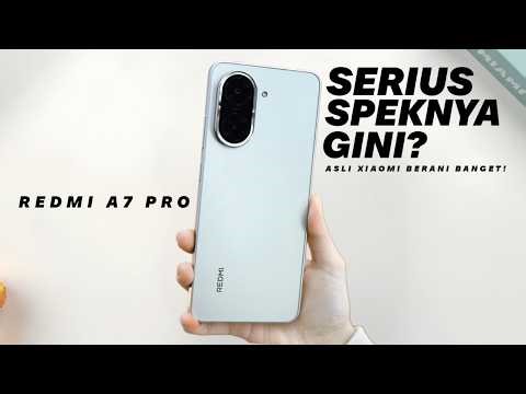 CHEAP BUT LUXURIOUS! REDMI A7 PRO - 6000mAh Battery, 120Hz Display!