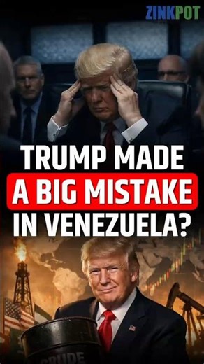 TRUMP MADE A BIG MISTAKE IN VENEZUELA? #VenezuelaOil #USVenezuela #OilGeopolitics #GlobalOil