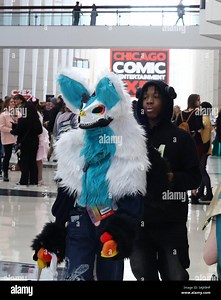 Chicago, Illinois, USA. 11th Apr, 2025. The Chicago Comic and Entertainment Expo (C2E2), the largest jam-packed pop culture convention in the Midwest, host up to 100,000 visitors, kicks off the three day event full of panels, costumed visitors, cosplay, video games, anime characters, with featured celebrity guest including autographs and photo opportunities. (Credit Image: © Pat A. Robinson/ZUMA Press Wire) EDITORIAL USAGE ONLY! Not for Commercial USAGE! Stock Photo - Alamy