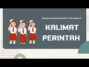 Pengertian Kalimat Perintah dan Contohnya #pengertian #kalimatperintah #bahasaindonesia #contoh