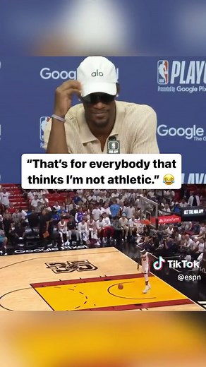 #JimmyButler had to let everybody know 😂 (via @NBA) #miamiheat #nbaplayoffs #nba