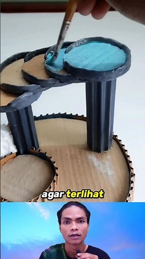 How to make a miniature waterfall