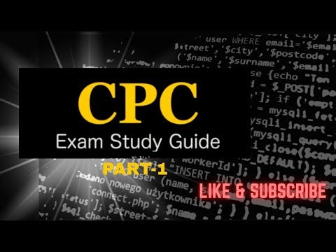 CPC -EXAM PRACTICE TEST- PART 1