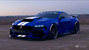 2024 Ford Mustang Shelby GT500 Concept by Hycade Is a Fictional Widebody Monster