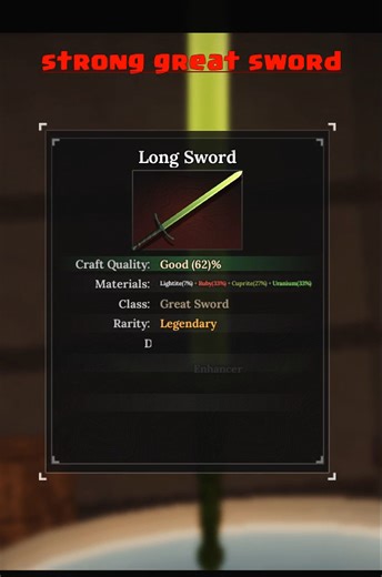 The Forge info craft on Instagram: "Craft Legendary great sword roblox theforge #theforge #roblox"