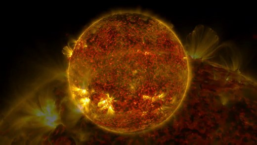 Watch the sun fire off huge solar flares in this mesmerizing NASA video