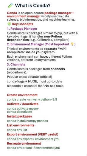 Conda Explained in seconds | Environments, Packages & Channels Setup