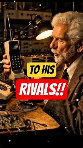 The First Mobile Phone 📱 #martincooper#viralvideo #trending#shorts