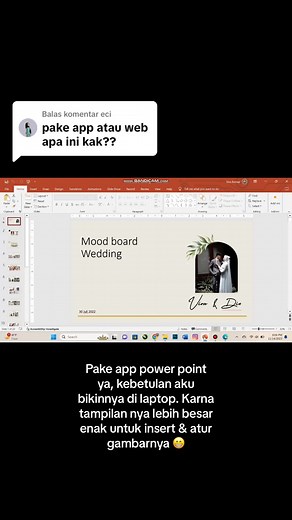 Cara Membuat Presentasi PowerPoint Pernikahan