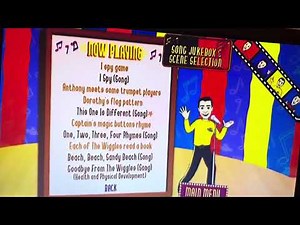 The Wiggles Getting Strong 2007 DVD Menu