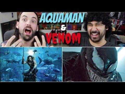 Aquaman Movie Poster Reaction & New Venom Pic Before Comic Con!!!