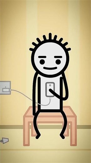 PHONE ADDICTION 😳 ANIMATION || #shorts