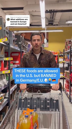 The EFSA (European Food Safety Authority) works on the “cautionary principle”, meaning they’d rather ban a suspicious ingredient beforehand rather than banning it only after it’s proven harmful, like the FDA does in the U.S. | DW Euromaxx