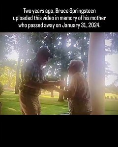 In memory of Springsteen's mother (1925 - 2024). In 1964, Springsteen's mother took out a $60 loan to buy Bruce Springsteen a Kent guitar. That loan was the capital that made Bruce Springsteen the legendary musician he is today. Rest in Peace Mama Springsteen ❤️ . | E Street Nation