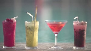 Cocktail on the swimming pool