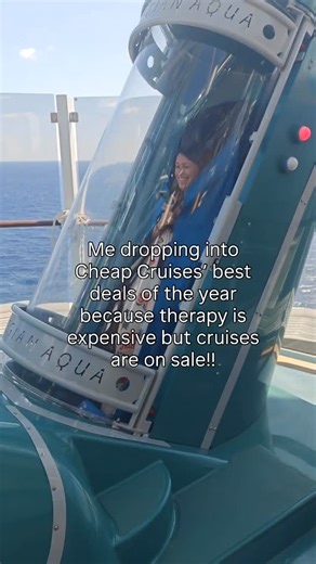 Cheap Cruises on Instagram: "Black Friday cruise deals are HERE 🔥 Therapy? Expensive. Cruises? ON SALE. Double points, double savings, double you on a cruise 🍹😌"