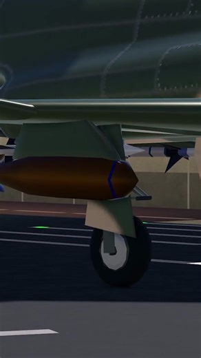The F-4 Phantom with the updated Napalm Bombs! 👀 Have you tried it out yet? #roblox #wartycoon #robloxedit