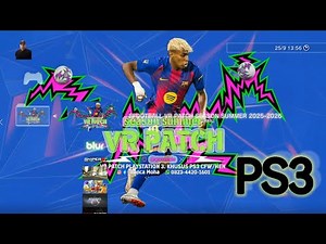 باتش تحديث وتحويل pes 2018 الى 2026 PS3 مع أخر انتقالات