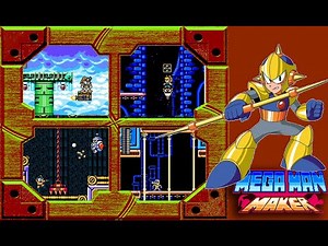 Mega Man Maker - MM New Rival - Full Game