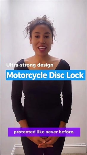 CRANNS Stainless Steel Motorcycle Disc Lock ‪@cranns.products‬