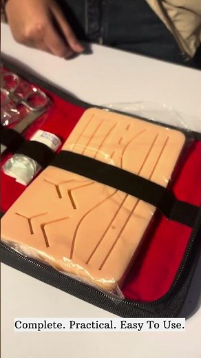 Complete Suture Practice Kit | Best Medical Student Suturing Pad & Tools #shortsfeed