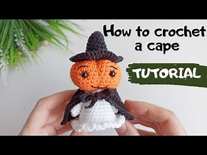 How to crochet a cape