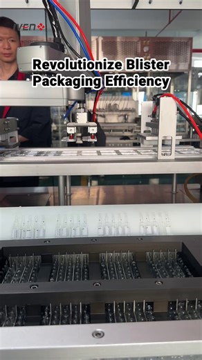 Plastic Film at its best on our Blister Packaging Line. No over-baking with 140°C precision heat—experience cutting-edge efficiency now. #PlasticFilmInnovation #BlisterPackagingLine #PrecisionBagForming #AdvancedSealing #IVENPharmatech #HealthcareManufacturing #AutomationExcellence | IVEN Pharmatech Engineering