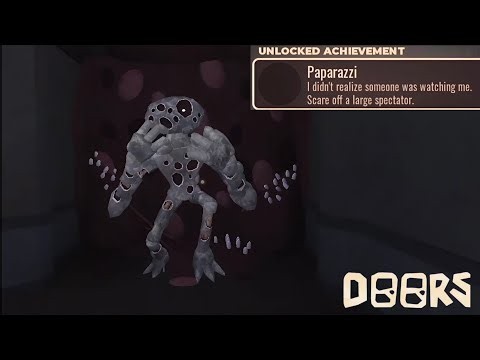 How To Get The "Paparazzi" Badge In Doors The Stairwell | Roblox Doors