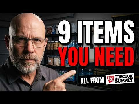 9 Cheap Items at Tractor Supply Every Serious Prepper Stockpiles