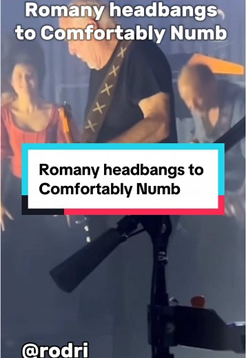 Romany Gilmour's Dynamic Performance of Comfortably Numb