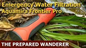 Emergency Water Filtration for Survival Kits