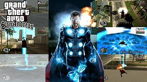 GTA San Andreas Thor Mod (Marvel) Full Power Mod - GTAinside.com