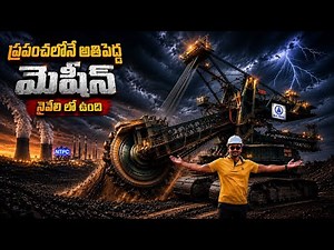 World’s Largest Machine Model in Neyveli | Neyveli Mine Tour | Bucket Wheel Excavator #geotraveller
