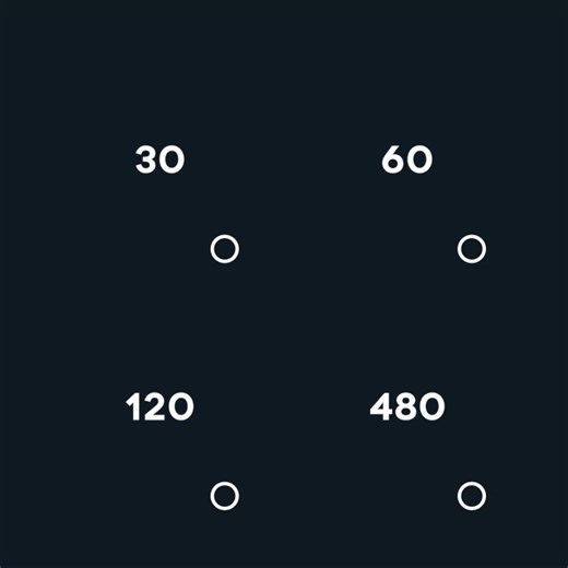 Watch this 60 vs 120 vs 480 Hz demoSo, the human eye can absolutely tell the difference in frame rates beyond 60 Hz.“The eye can only see in 60 fps”, is this a myth?