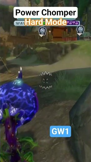 Power Chomper Hard Mode is INSANE #pvz #plantsvszombies