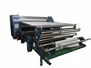 [Hot Item] Large Format Calandra Sublimation Garment Sublimation Rotary Transfer Textile Roller Press Machine